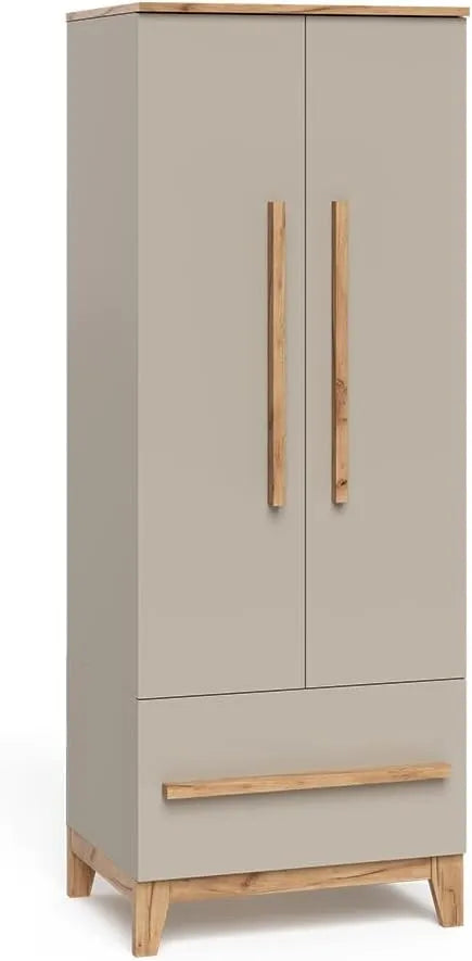 Garde-robe Enfant Malia, Design Cachemire et Artisanal, 70x187 cm