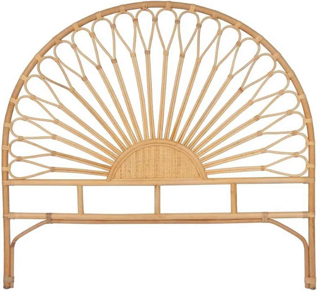 Tête de lit en rotin naturel - 140 cm - SOLIA