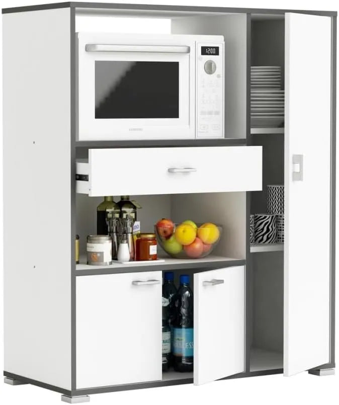 Chariot de Cuisine Polyvalent avec Rangement BELHO