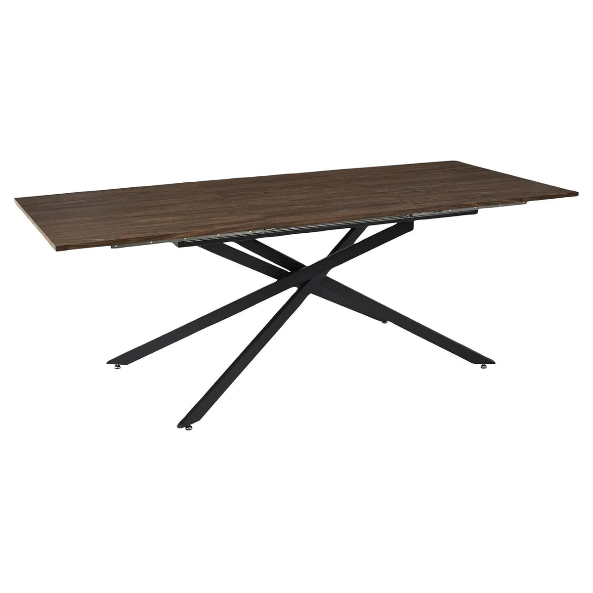 Table à Manger Extensible pour 6-8 Personnes, Design Élégant et Résistant, 210x90 cm, Marron