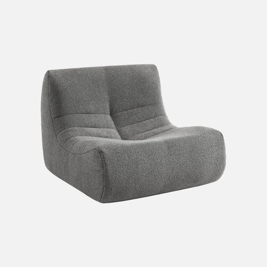 sweeek – revêtement bouclé, avec chauffage, 1 Place, gris