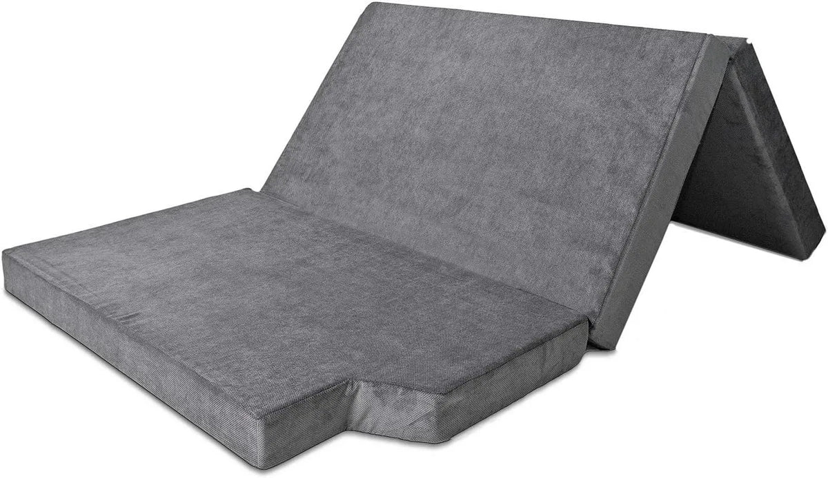 Matelas – 200 × 115 × 10 cm, gris