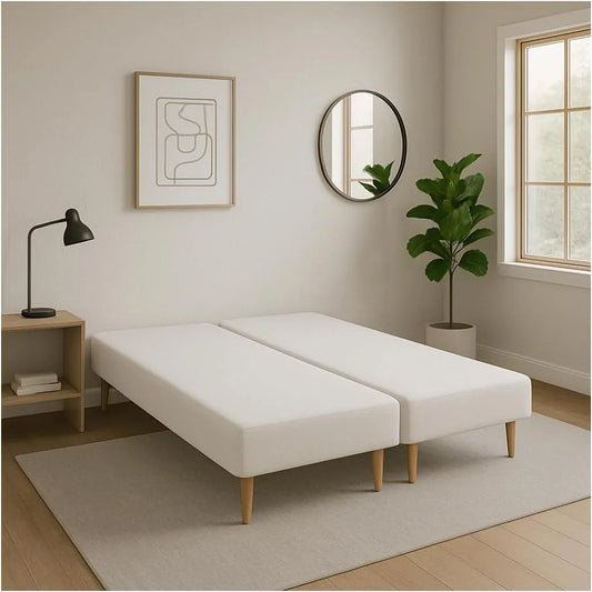 TAPISSIER BLANC 100x200x2 200x200 — 100 × 200 × 2, 200 × 200, revêtement en tissu