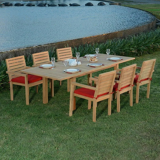 Salon de jardin et ensemble lounge: 6 Places