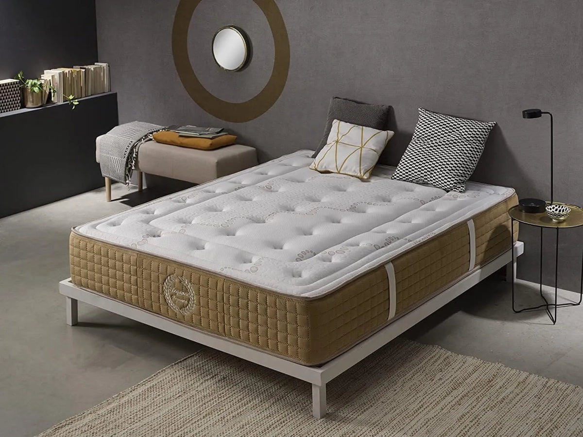 Matelas Ergonomique 120x190 cm à Mémoire de Forme – 30 cm d'Épaisseur, 11 Zones de Confort