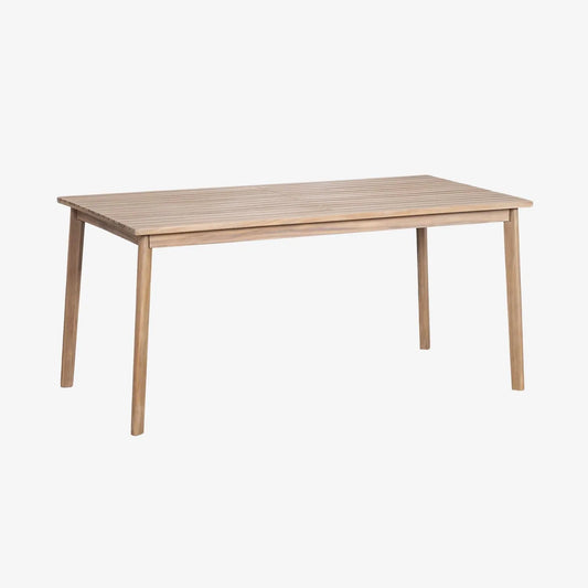 Table à Manger Rectangulaire en Bois d'Acacia 180x90 cm - Modèle Kaela par SKLUM