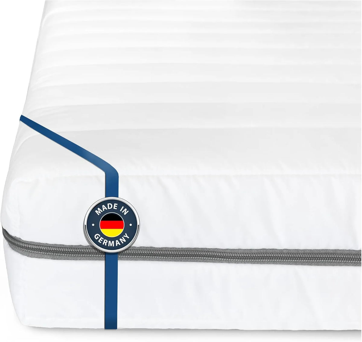 Matelas Ergonomique 90x200 cm en Mousse Froide H3 avec 7 Zones, Certifié Öko-Tex, Fabriqué en Allemagne