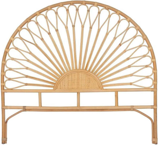 Tête de lit en rotin naturel - 140 cm - SOLIA