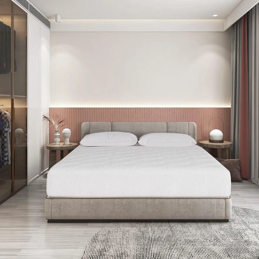 Matelas IZTOSS Confort Deluxe 160x200 cm - 25 cm d'Épaisseur - Mousse Mi-Ferme - Fabrication Européenne
