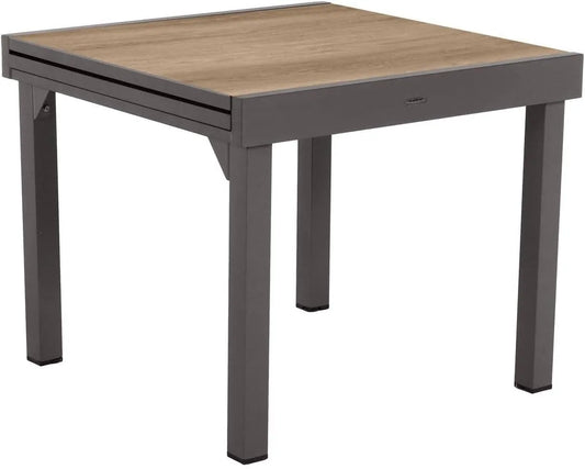 Table de Jardin Extensible Piazza en Aluminium - Hespéride