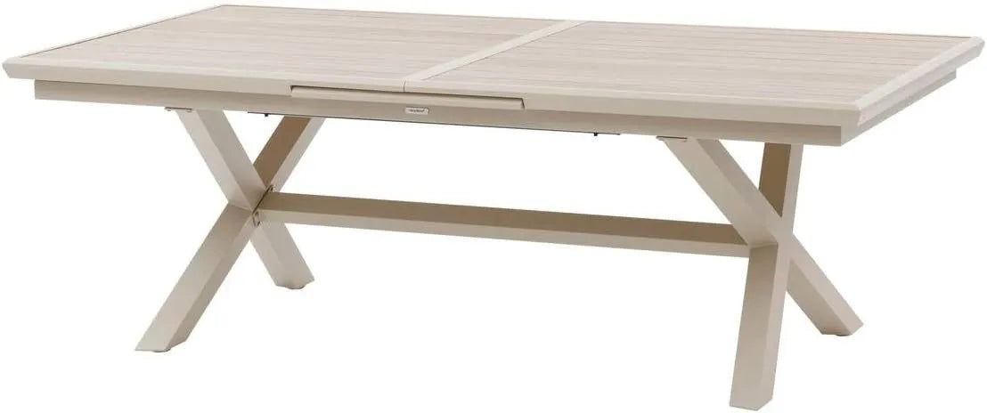 Table de Jardin Extensible 10 Places en Aluminium Antirouille - Hespéride Axiome