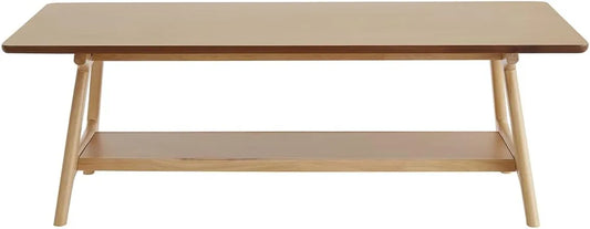Table basse rectangulaire scandinave en chêne - L120 cm BAKAR
