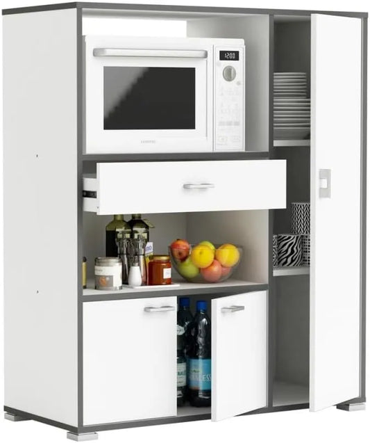 Chariot de Cuisine Polyvalent avec Rangement BELHO