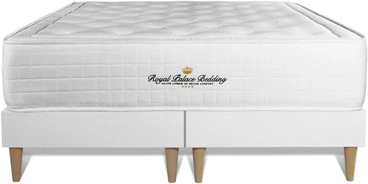 Ensemble de Literie Luxueux Mémoire de Forme 160x200 Sommier Double Épaisseur 30 cm Confort Équilibré