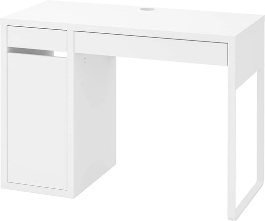 Bureau MICKE Blanc 105x50 cm pour Bureau Moderne