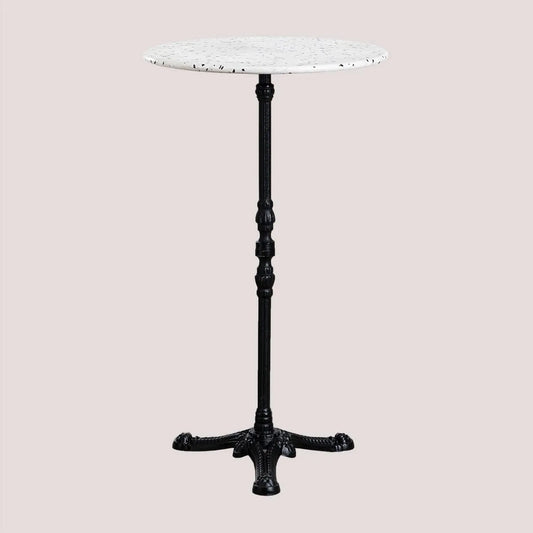 Table de Bar Haute en Terrazzo Vertuo par SKLUM