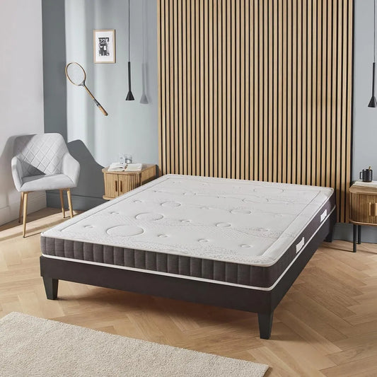 Matelas Ergonomique en Mousse à Mémoire 160x200 cm - Confort Ferme - Fabriqué en Europe