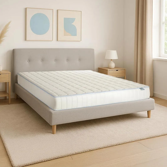 Matelas Mémoire de Forme 160x190 cm - Confort Ergonomique 7 Zones