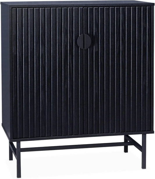 sweeek: BAZALT, en bois, 80cm, noir